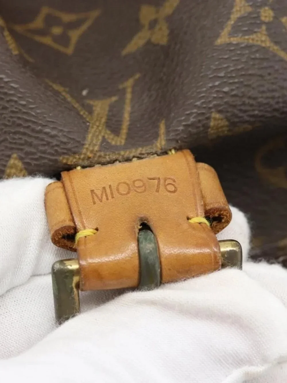 LOUIS VUITTON Monogram Montsouris GM Backpack M51135 LV Auth 183298